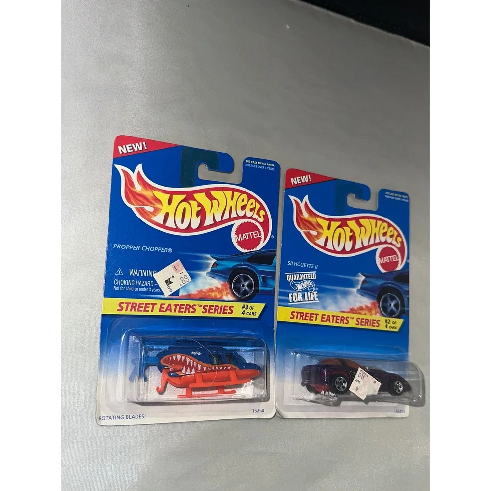 Hot Wheels Street Eaters Series Propper Chopper Silhouette II 1995 Mattel Lot 2